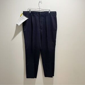 LION APPAREL Men’s Black Fire Resistant Pants FFR CTN Firewear USA Made 40 R